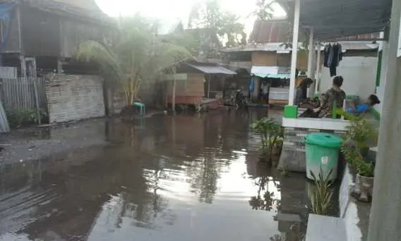 Diguyur Hujan Deras dari Hari Jumat Pagi Banjir Kembali Merendam Selayar