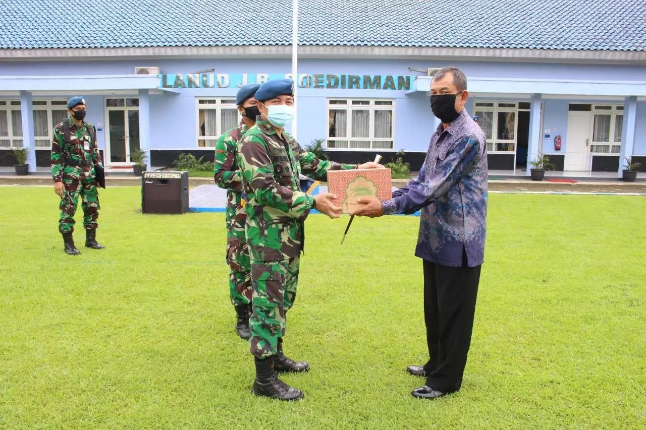 Suatu Kehormatan, Pelda (Purn) Rohman Berakhir Masa Tugasnya di Lanud JB Soedirman