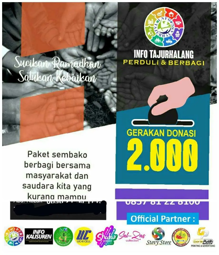 Peduli Pandemi Covid-19, Group Medsos ‘Info Tajurhalang’ Bagikan Paket Sembako kepada Warga