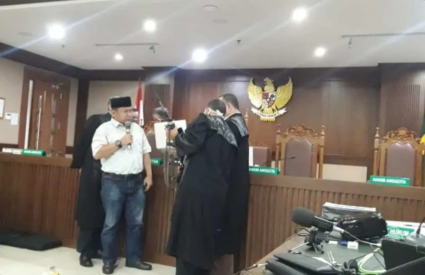 Saksi Mahkota untuk Kivlan Zen Drop Kesehatannya di PN Jakarta Pusat