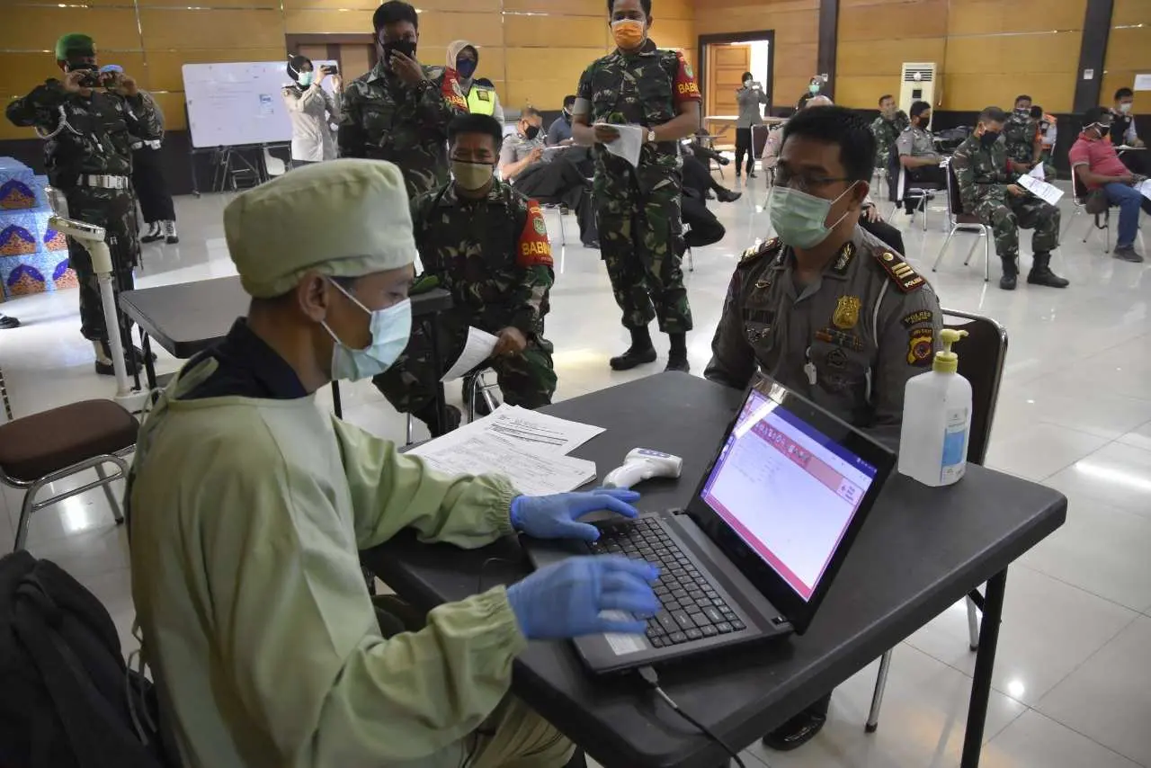 Gandeng PMI, Polres Bogor Gelar Baksos Donor Darah