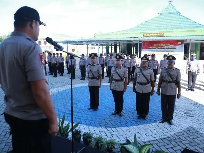 Lima Perwira Polres Kepsul Hari Ini Diserahterimakan