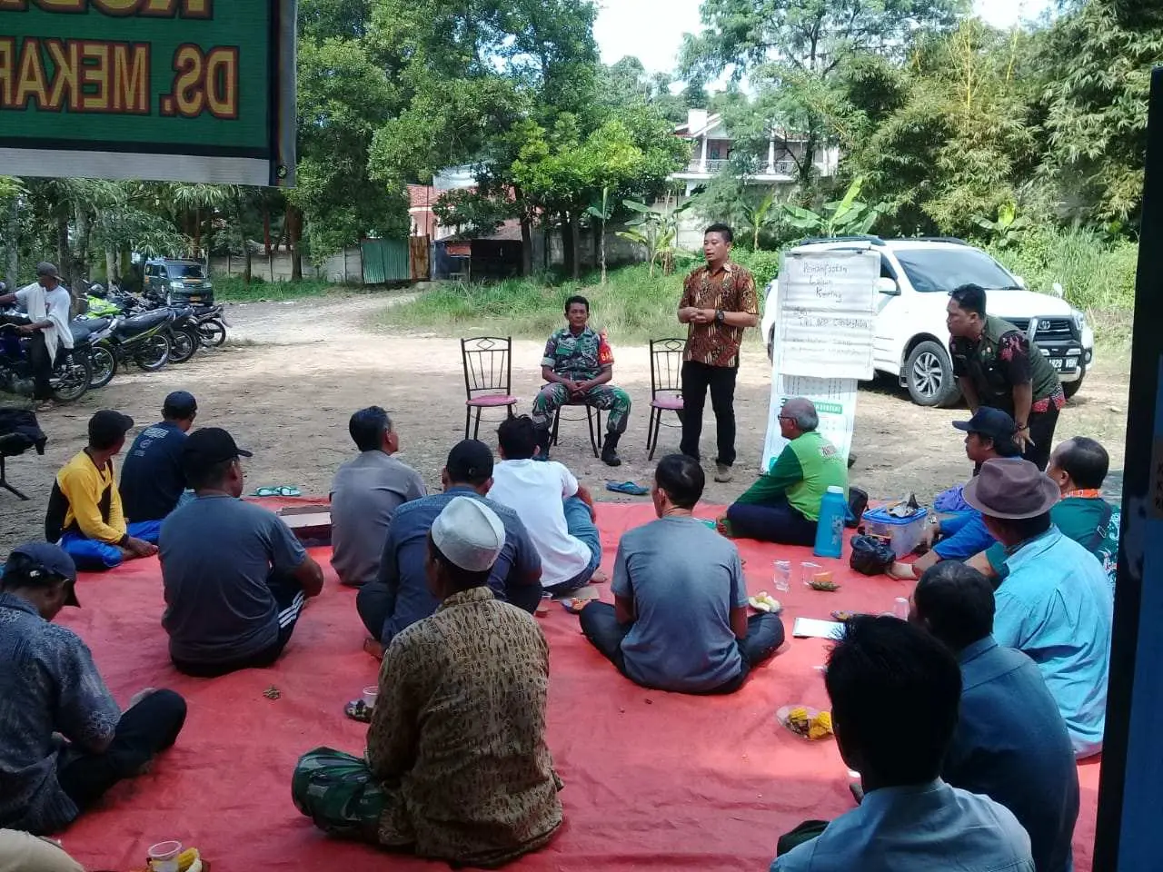 TNI Berikan Penyuluhan Pertanian di Lokasi TMMD