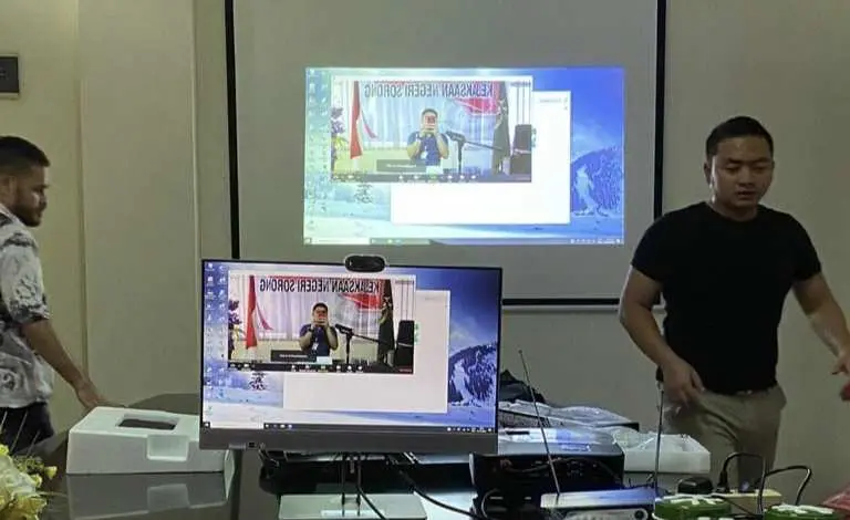 Antisipasi Corona, Kejati Papua Barat Terapkan Sidang secara Online Melalui Vicon