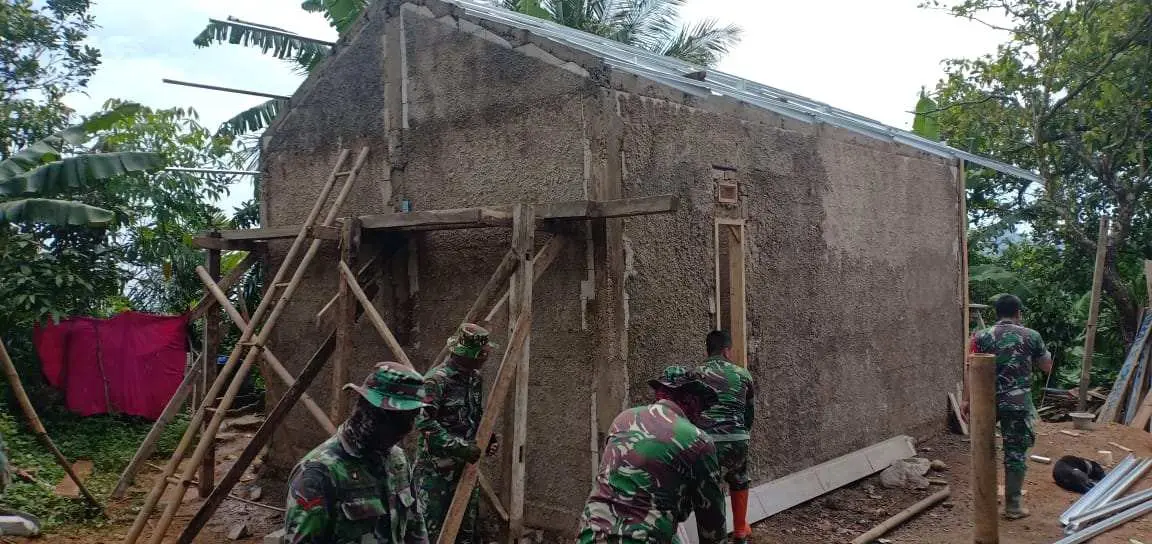 Sudah 70 Persen, Rutilahu TMMD Milik Ibu Dedah Hampir Rampung