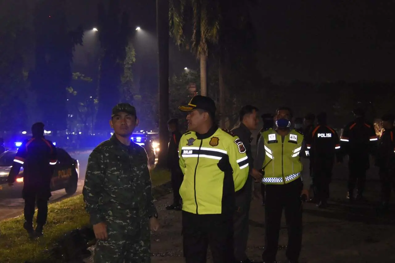 Laksanakan Maklumat Kapolri, Polres Bogor Gelar Patroli Gabungan di Malam Hari