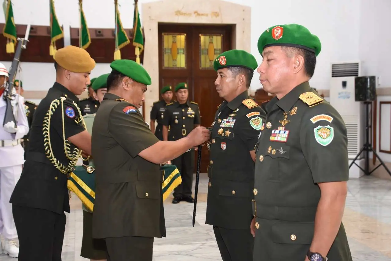 Pangdam III/Siliwangi Pimpin Upacara Sertijab Danrem 061/Suryakancana