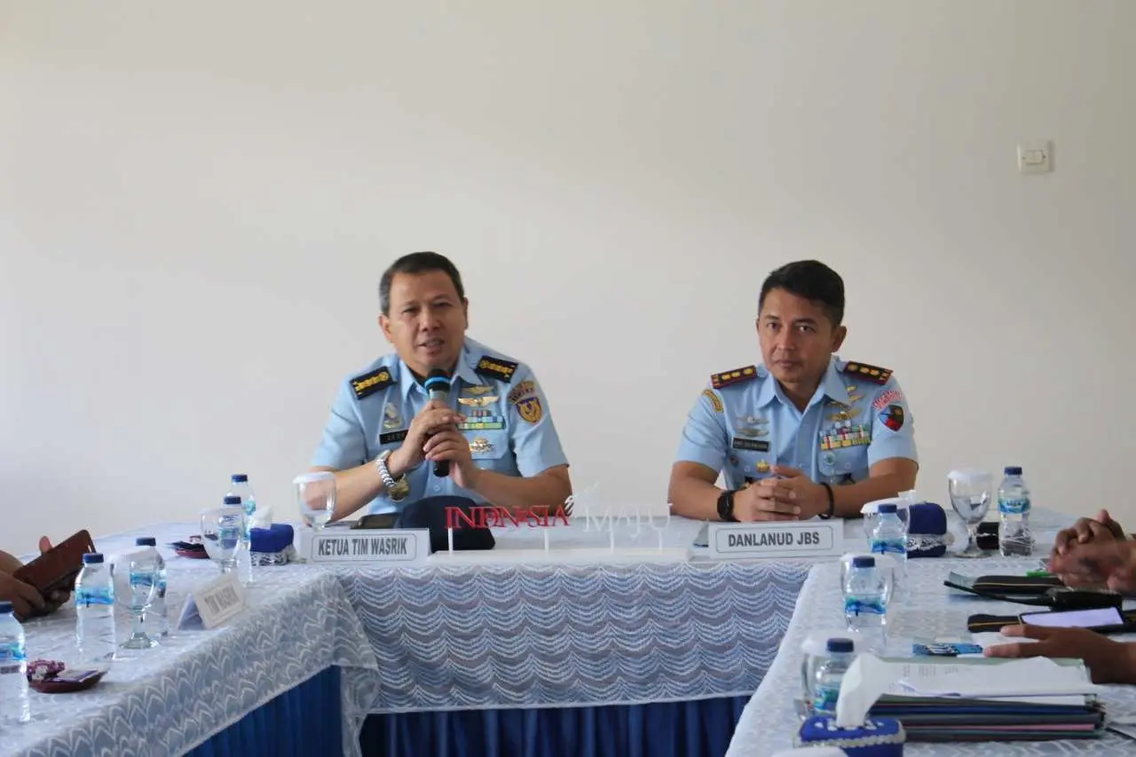 Lakukan Wasrikkap, Tim Itjenau Datangi Lanud JB Soedirman
