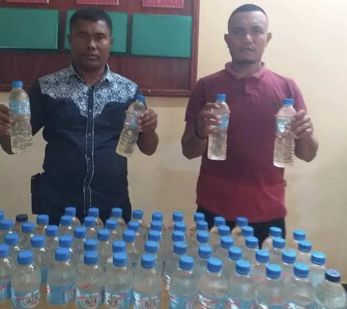 Jual Miras Cap Tikus, Seorang Pria Diamankan Sat Narkoba Polres Kepsul