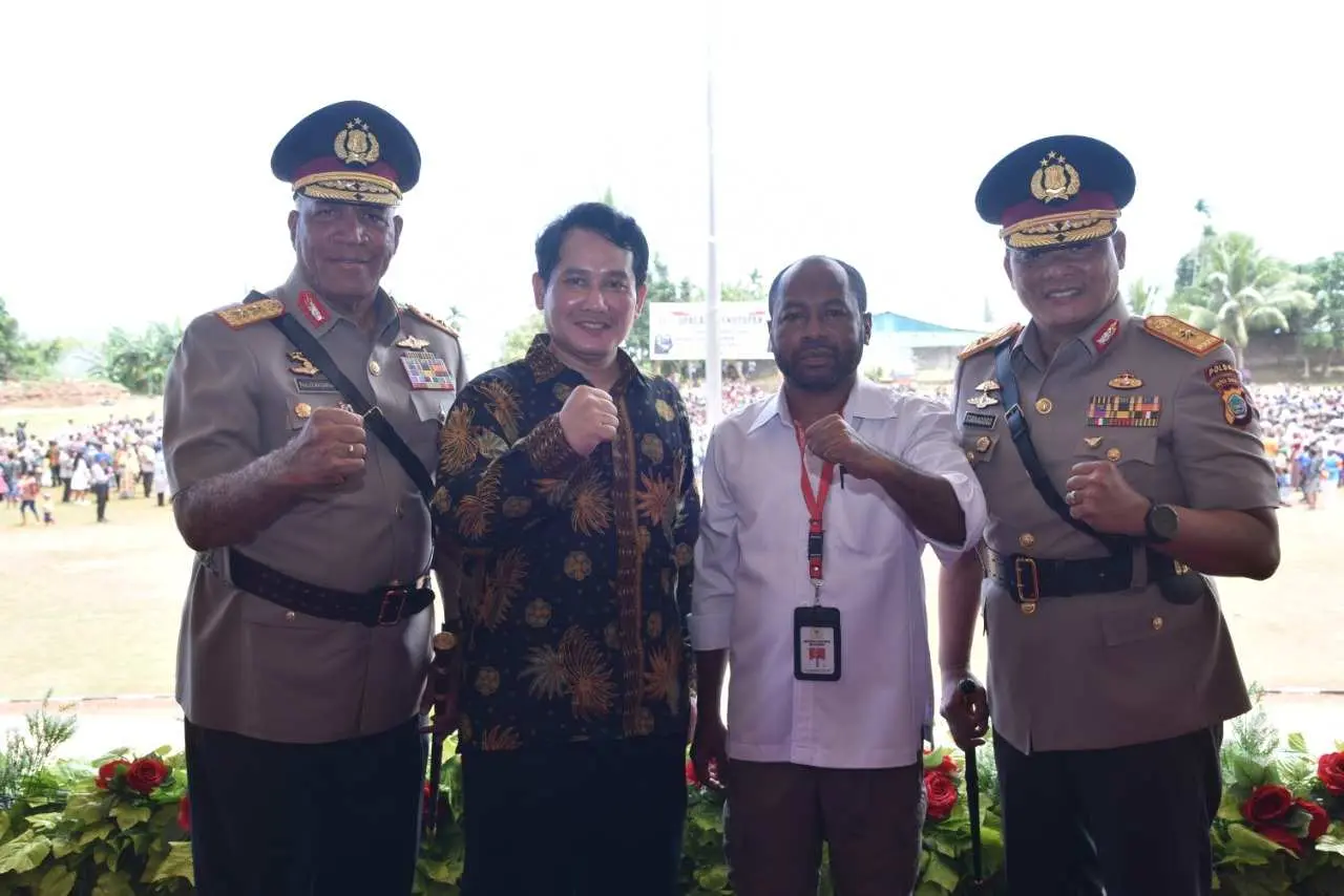Kompolnas RI Hadiri Upacara Penutupan Diktukba Polri Tugas Umum di SPN Polda Papua