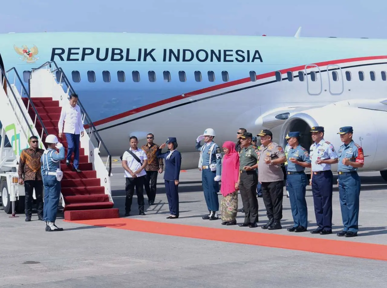 Bertolak ke Surabaya, Presiden Akan Hadiri Pengukuhan Guru Besar K.H. Asep Saifuddin Chalim