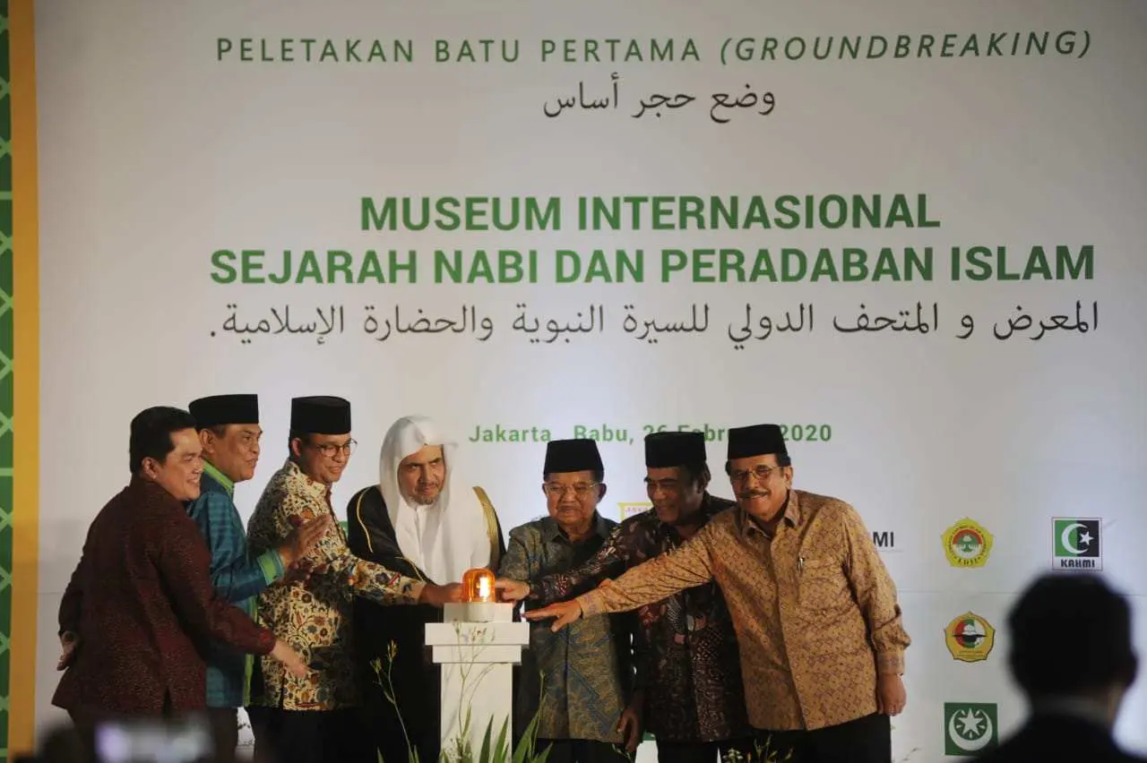 Groundbreaking Pembangunan Museum Internasional Sejarah Nabi Muhammad SAW dan Peradaban Islam
