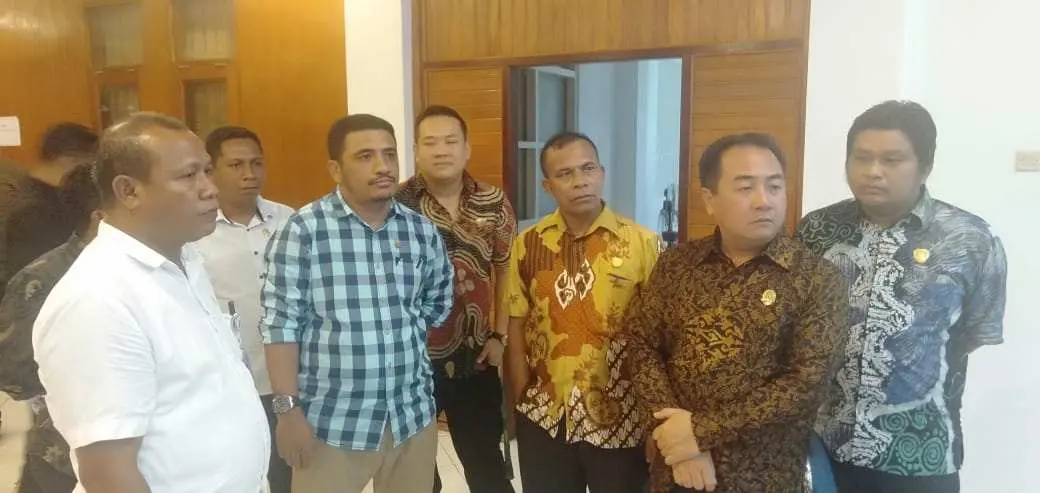Ketua DPRD Kepsul Bersama Anggota Pantau Langsung Pelaksanaan Tes Seleksi CPNS