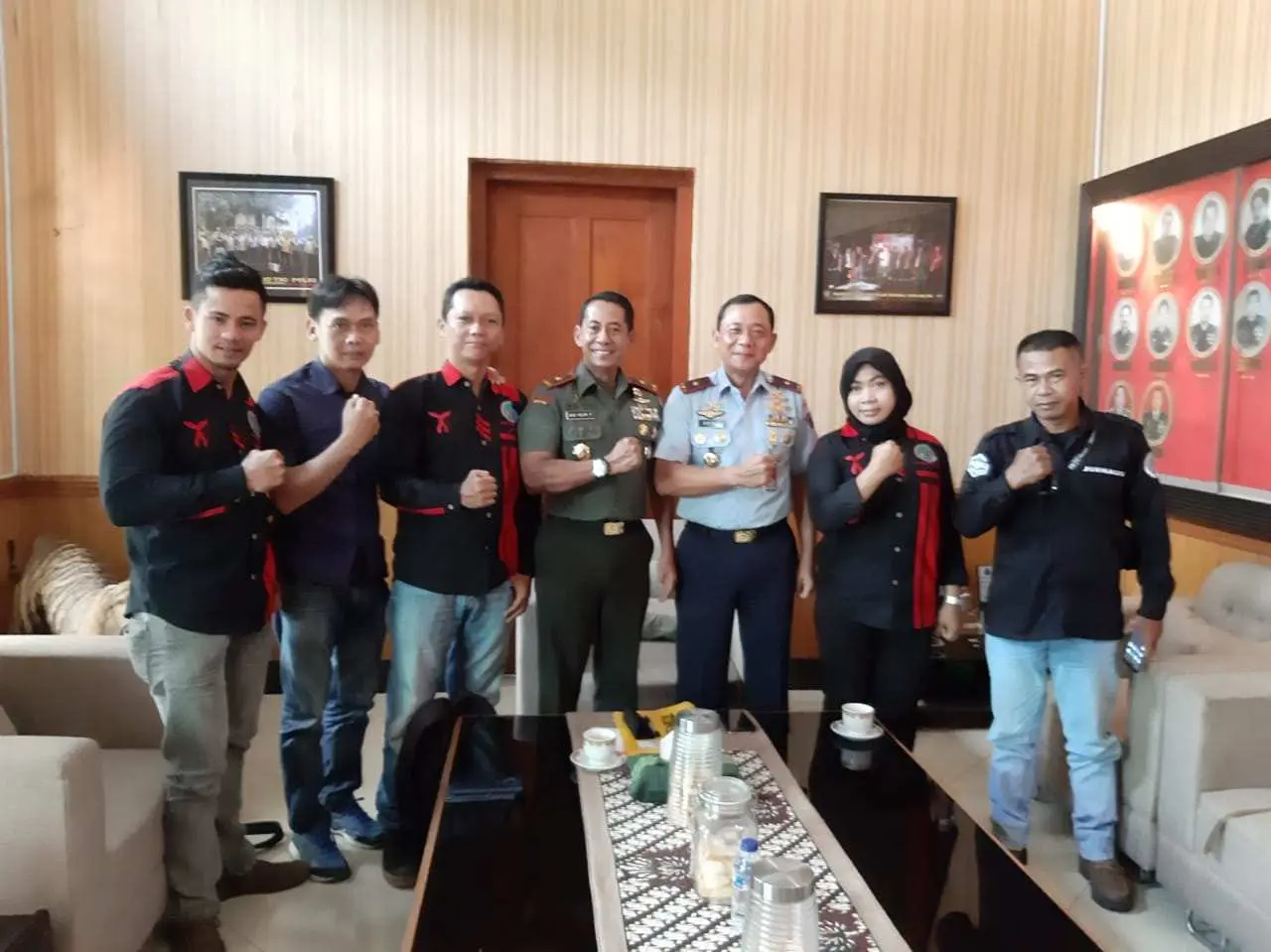 Jelang Rakerda, IWO Bogor Raya Silaturahmi dengan Danrem 061 Suryakancana