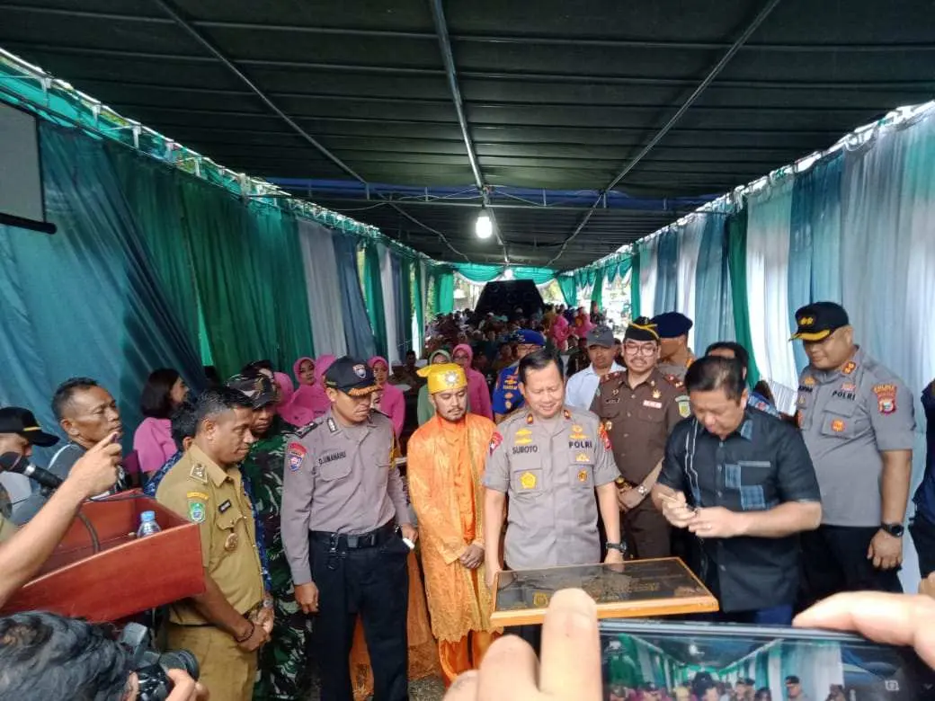 Bupati Kepsul Bersama Kapolda Maluku Utara Resmikan Wisata Mangrov Waka Yoya