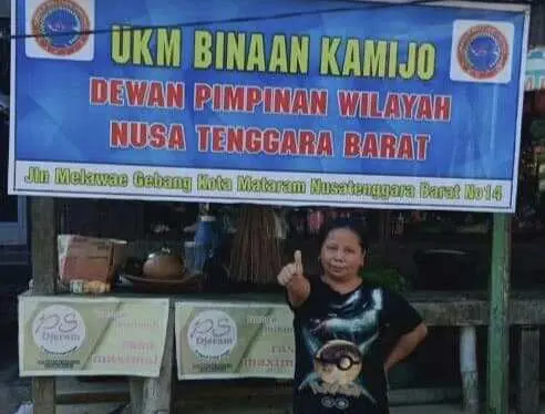 PKL Binaan DPW KAMIJO NTB Harapkan Bantuan Pemerintah Pusat