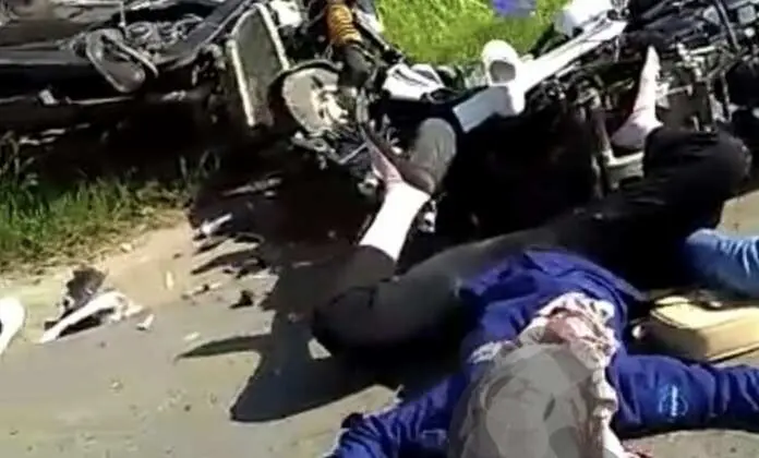 Laka Lantas di Jalan Sentol, Korban Dilarikan ke RS dr. H. Slamet Martodirdjo Pamekasan