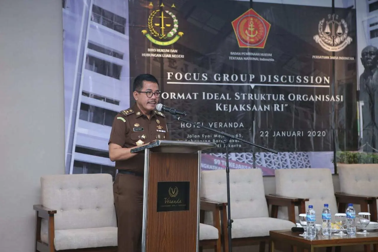 Gelar Focus Group Discussion, PJI Bersama Kejagung Bahas Struktur dan Fungsi Baru di Kejaksaan