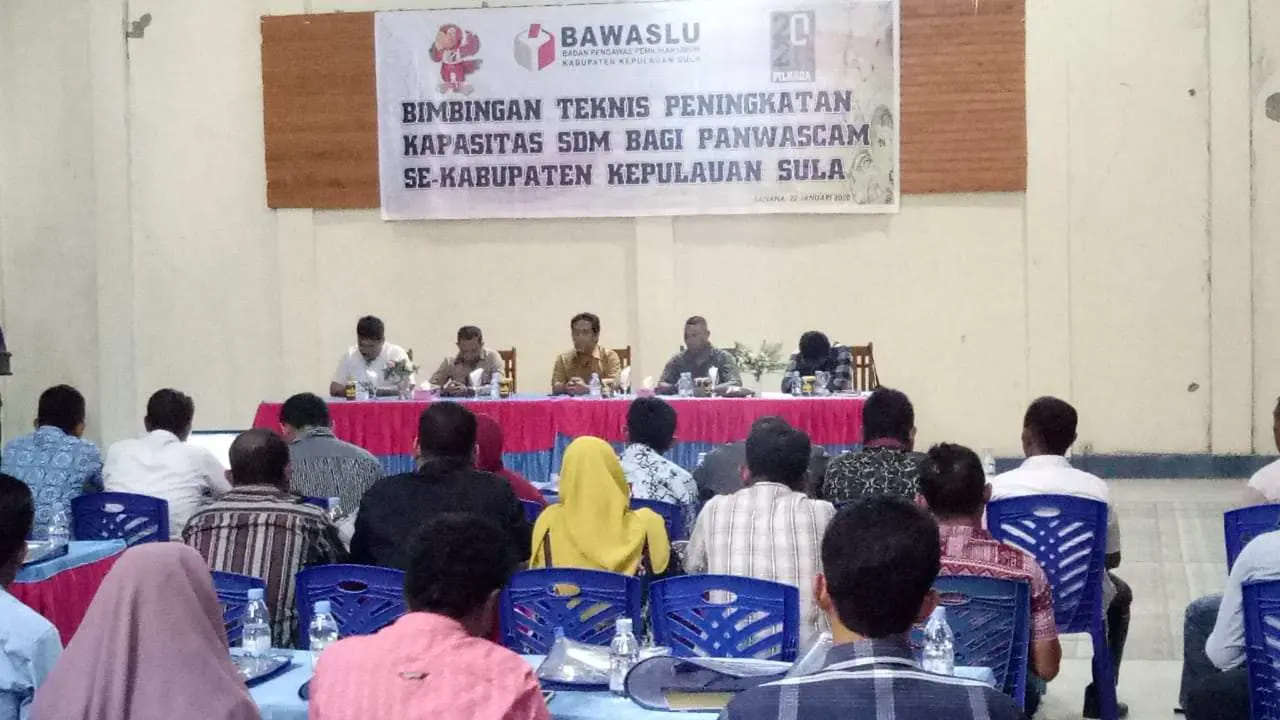 Bawaslu Kepsul Gelar Bimtek Peningkatan Kapasitas SDM