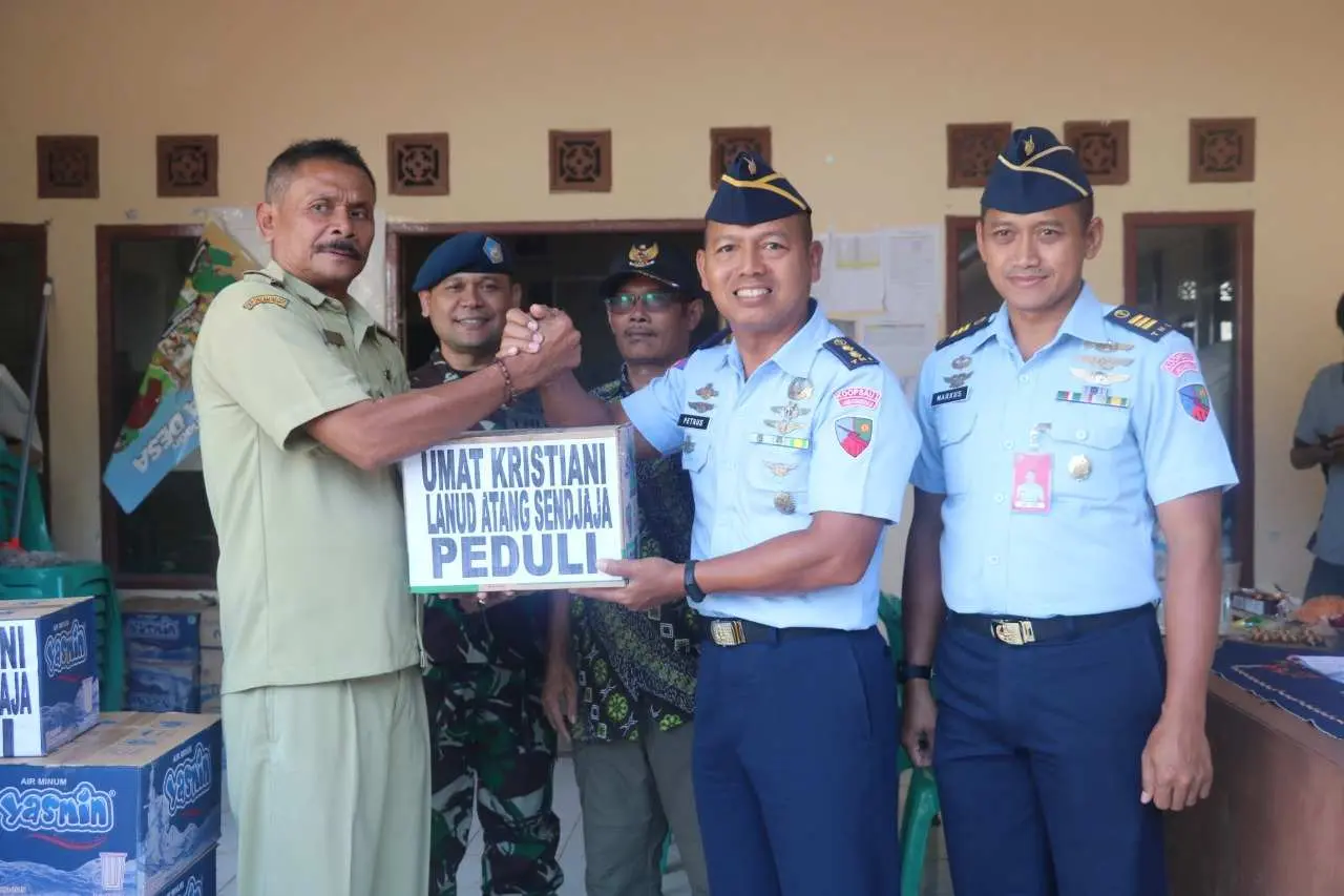 Umat Kristiani Lanud Atang Sendjaja Peduli