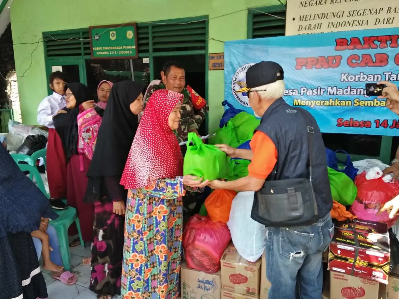 Peduli Korban Bencana, PPAU Cabang 01 Jakarta Berikan Bantuan