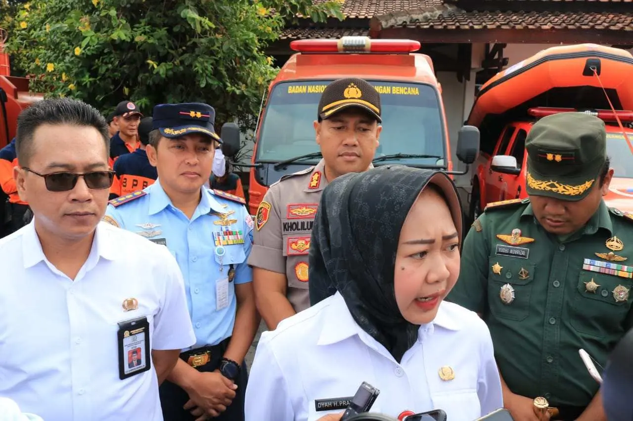 Apel Siaga Penanggulangan Bencana di Purbalingga Lanud JB Soedirman Gelar Peralatan SAR