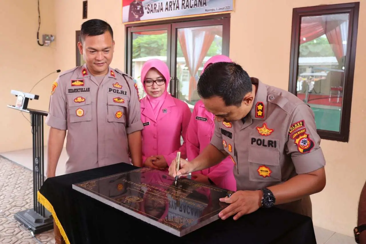 Kapolres Majalengka Resmikan Gedung Serba Guna Sarja Arya Racana