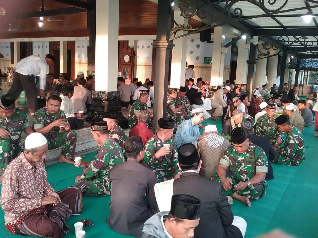 Sinergikan TNI-Polri dan Masyarakat, Takmir Masjid Agung Demak Gelar Selapanan