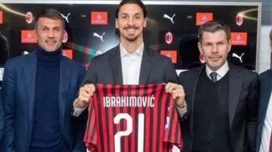 Tampil Perdana Bersama AC Milan, Ibrahimovic Langsung Cetak Gol dan Assist