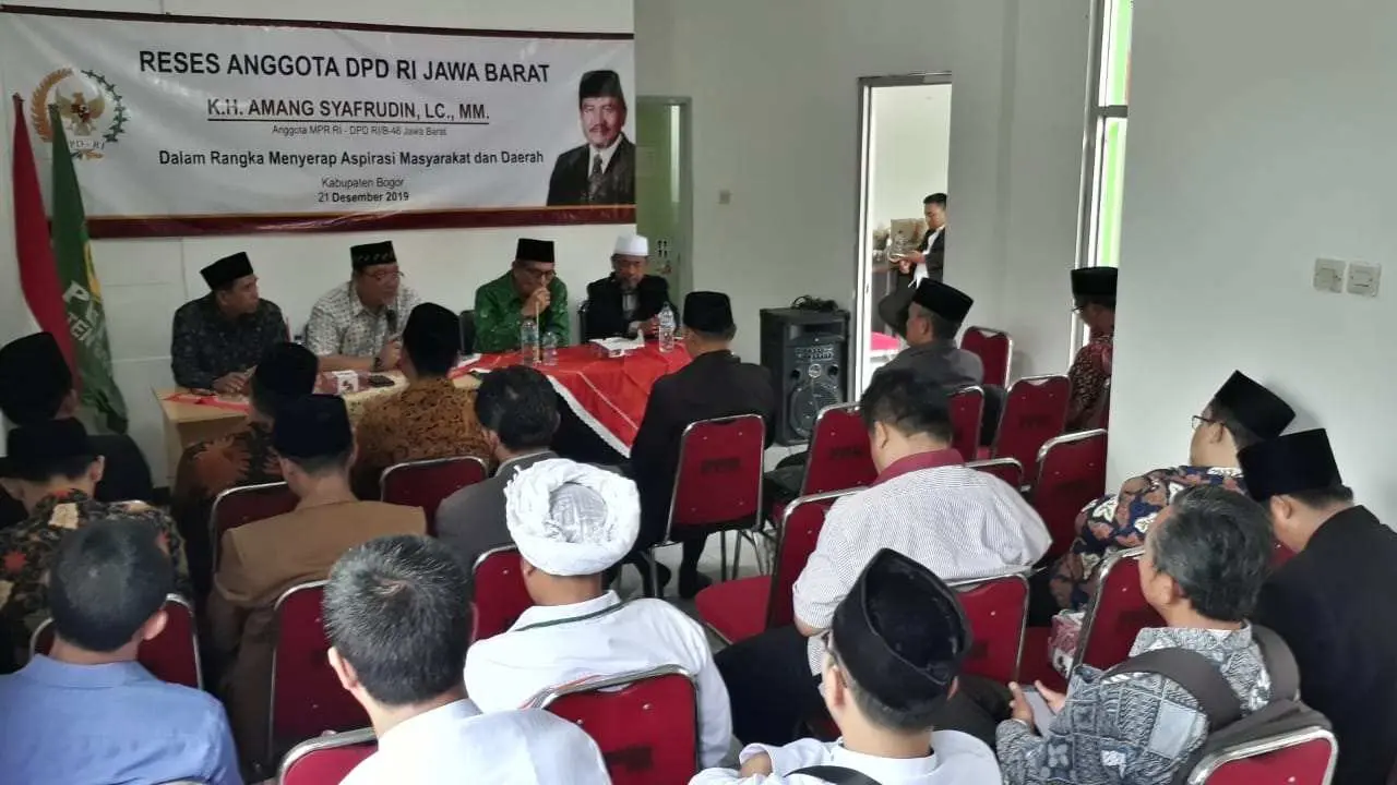 Reses Amang Syafrudin Bahas Pemekaran Bogor Barat