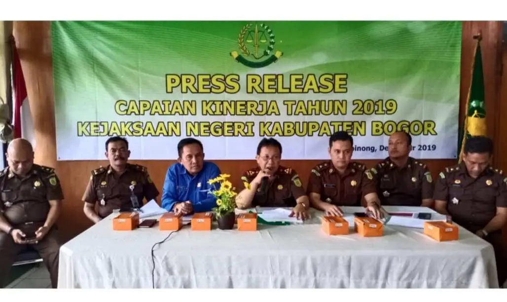 Capaian Kinerja Kejaksaan Negeri Kabupaten Bogor Tahun 2019