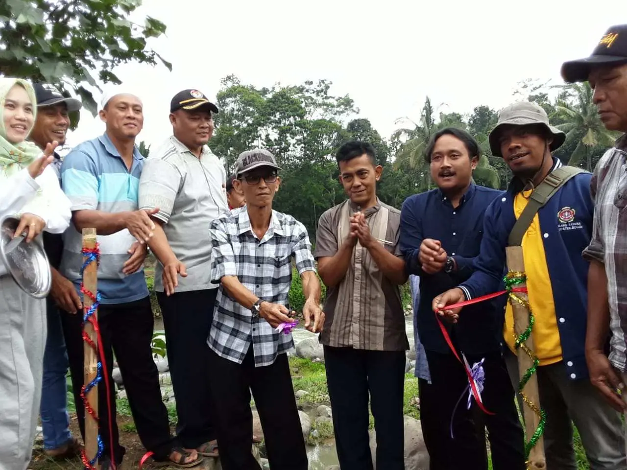 BUMdes Raksa Mandiri Desa Sukaraksa Launching Destinasi Wisata River Tubing Papalidan