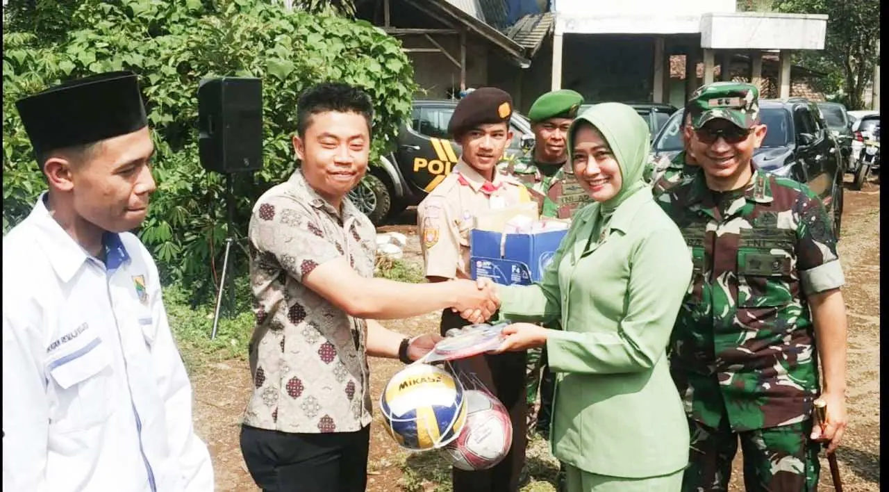 Tutup Program BSMSS, Dandim 0608/Cianjur Resmikan Jalan Baru di Sukanagara