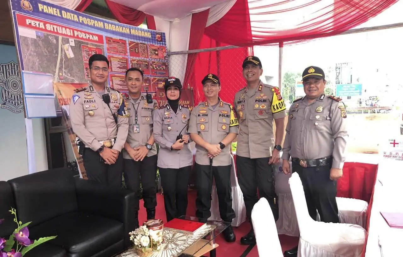 Kapolda Jabar Cek Sejumlah Pos PAM di Kabupaten Bogor