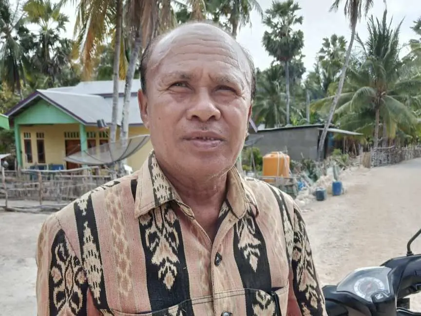 Proyek Pengerjaan Jalan Lapen dan Rabat Beton di Desa Inaoe Terkesan Asal Jadi