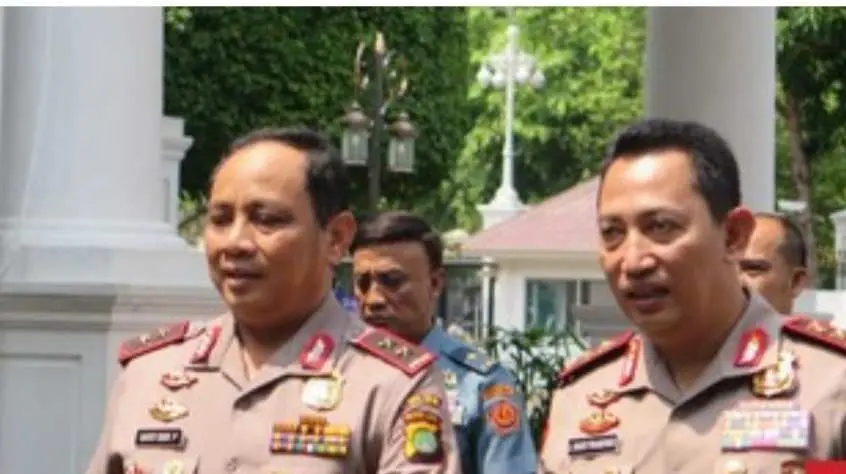 Wakapolri dan Kabareskrim Baru Merapat ke Istana