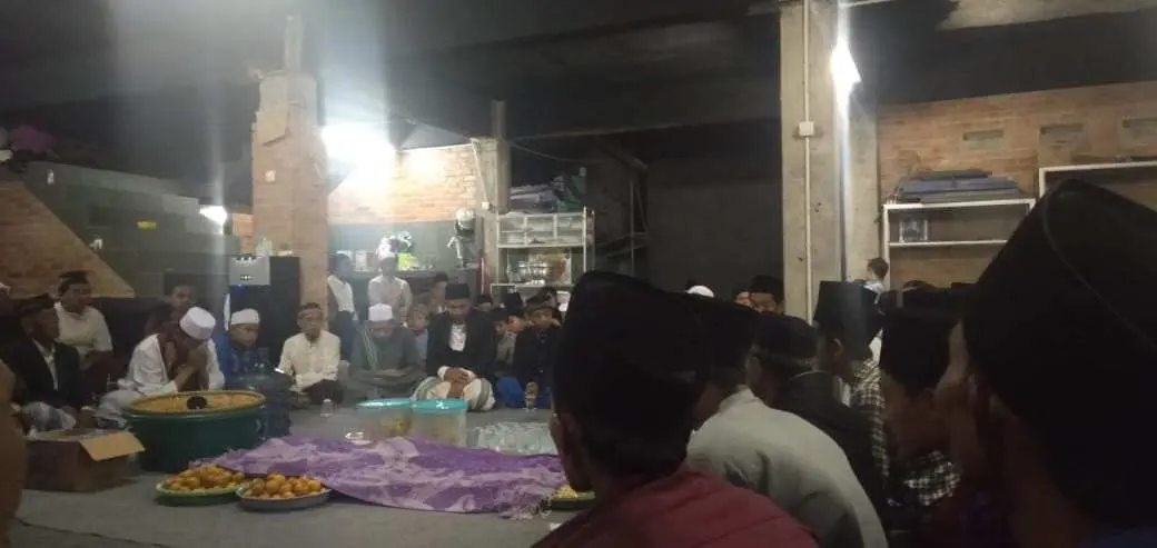 Pasca Dilantik, Kades Ini Gelar Tasyakuran dengan Membaca Manakib Syekh Abdul Qodir Al-Jailani