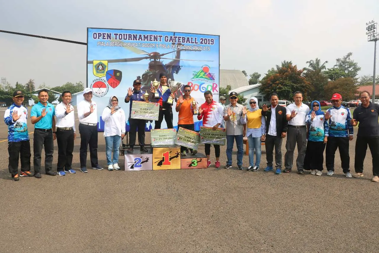 Tournament Gateball Tahun 2019 di Lanud Atang Sendjaja Telah Berakhir