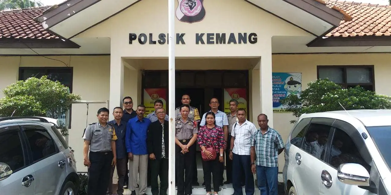 Persiapan Pengamanan Natal 2019, Kapolsek Kemang Undang Pengurus Gereja